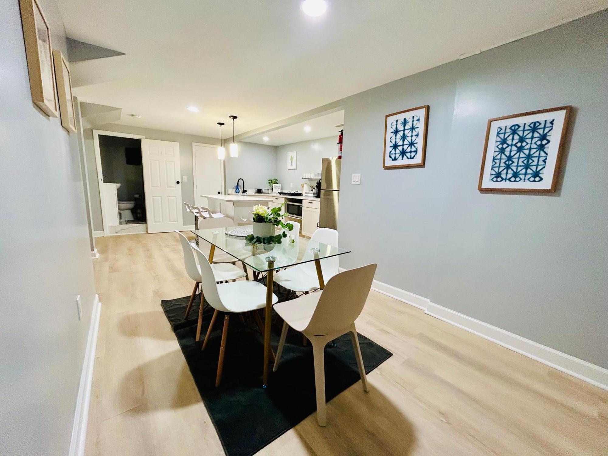 Comfy Lower Lvl Apt With Jetted Tub Near Uptown And Unc Charlotte Dış mekan fotoğraf